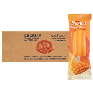 آيس كريم أعواد سوربيه مانجا من كي دي كاو