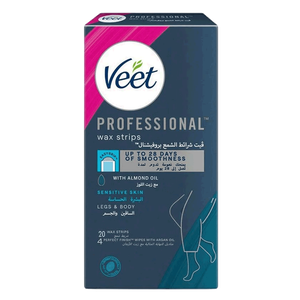 Veet Sensitive Skin Hair Removal Wax Strips
