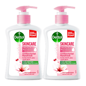 Dettol Nourish Anti-Bacterial Hand Wash With Rose & Sakura Blossom