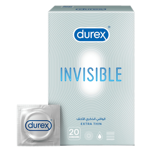 Durex Invisible Extra Thin Condoms