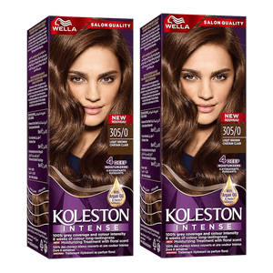 Wella Koleston Medium Brown Hair Color Creme - No. 304/0