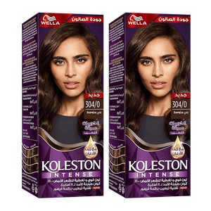 Wella Koleston Medium Brown Hair Color Creme - No. 304/0