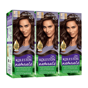 Wella Koleston Naturals Cocoa Brown Hair Dye - No. 4/0