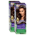 Wella Koleston Naturals Cocoa Brown Hair Dye - No. 4/0