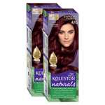 صبغة كولستون ناتشورالز للشعر بلون أحمر البرغاندي من ويلا - رقم 4/6