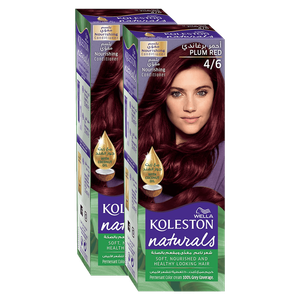 Wella Koleston Naturals Plum Red Hair Dye - No. 4/6