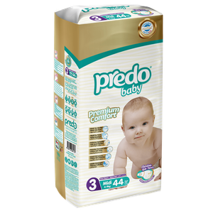 Predo Size 3 Baby Diapers - (4-9 kg)