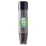 Papco Rippled Paper Cups With Lids