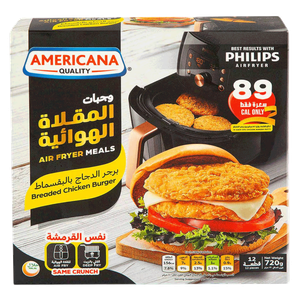 Americana Air Fryer Chicken Breaded Burger