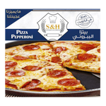 S&H Frozen Pepperoni Pizza