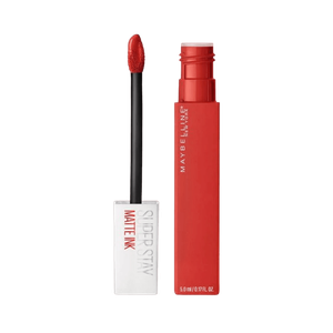 أحمر الشفاه سوبر ستاي غير لامع بدرجة دانسر من ميبيلين - رقم 118