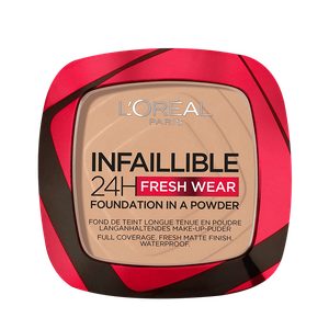 بودرة كريم أساس إينفاييبل فريش وير بدرجة وارم فانيليا من لوريال - رقم 120