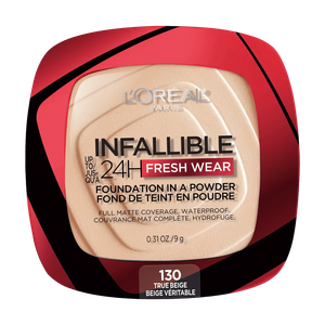 بودرة كريم أساس إينفاييبل فريش وير بدرجة ترو بيج من لوريال - رقم 130