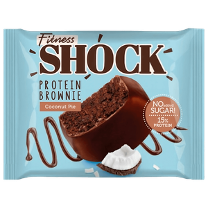 Fitness Shock Coconut Pie Protein Brownie