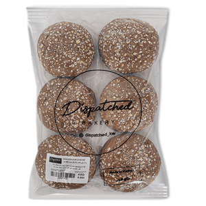 Dispatched Bakery Brown Burger Buns with Oats
