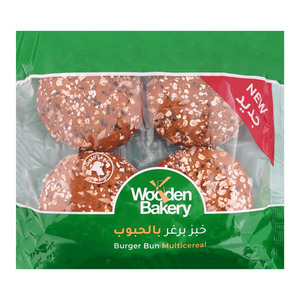 Wooden Bakery Multicereal Burger Bun