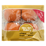 Wooden Bakery Brioche Burger Bun