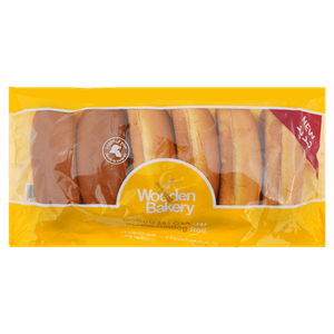 Wooden Bakery Potato Hotdog Roll