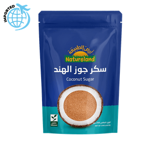 سكر جوز الهند من أرض الطبيعة