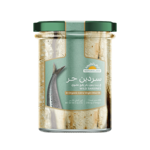 Natureland Wild Sardines in Organic Extra Virgin Olive Oil
