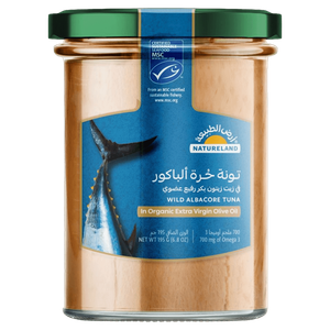 Natureland Wild Albacore Tuna in Organic Extra Virgin Olive Oil
