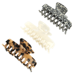 Madame Barbara Tortoise Hair Claw Clips