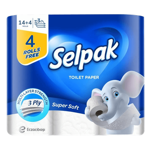 Selpak Super Soft 3Ply Toilet Paper Roll