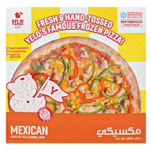 Yelo! Frozen Mexican Pizza