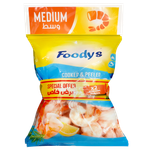 Foody’s Medium Peeled Shrimps Tail On