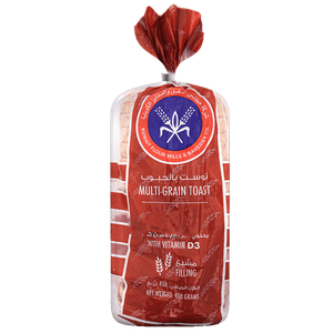 توست بالحبوب من شركة المطاحن الكويتية