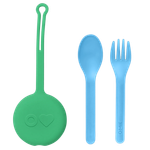 Omielife Fork & Spoon Holder - Mint Green