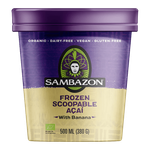 Sambazon Frozen Scoopable Acai With Banana