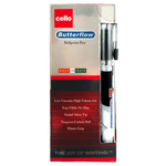 Cello 0.7M Black Trimate Pen