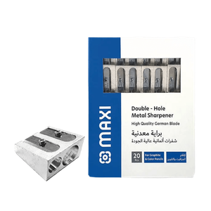 Maxi Double Hole Metal Sharpener