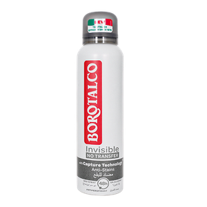 Borotalco Invisible No Transfer & Anti-Stain Deodorant