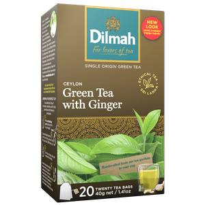 شاي سيلاني أخضر بالزنجبيل من دلما