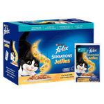 Felix Sensations Jellies Tuna & Spinach Wet Cat Food