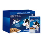 Felix Sardine Adult Cats Wet Food