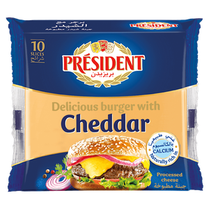 President Cheddar Cheese Slices