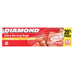 Diamond Zipper Storage Bags - Large