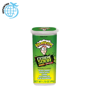 Warheads Juniors Extreme Sour Assorted Flavors Hard Candy