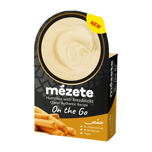 Mezete Classic Hummus With Breadsticks