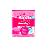 Always Skin Love Maxi Thick Large Pads With Wings