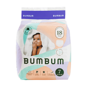 BumBum Size 7 Organic Bamboo Bamboo Compact Pants - (19-30 kg)