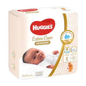 Huggies Size 2 New Born Diapers - (4-6 kg)