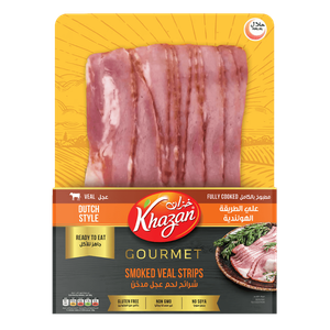 Khazan Gourmet Dutch Style Smoked Veal Strips
