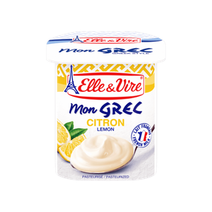 Elle & Vire Lemon Mon Greek Yoghurt