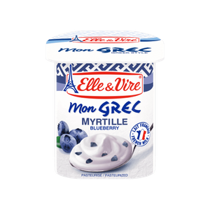 Elle & Vire Blueberry Mon Greek Yoghurt