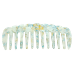 Hair Essentials Curved Comb - Aqua