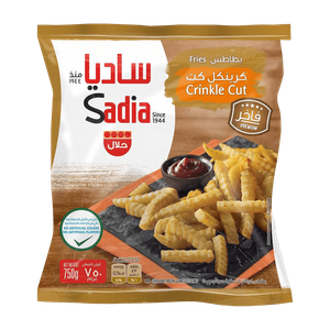 بطاطس كرينكل كت المجمدة من ساديا
